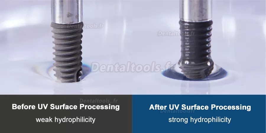 Activateur UV d'implant numérique de système de traitement de surface d'implants dentaires WJ-422